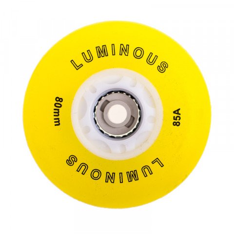 Promocje - Kółka do Rolek Seba Luminous 80mm/85a - Żółte (1 szt.) - Zdjęcie 1
