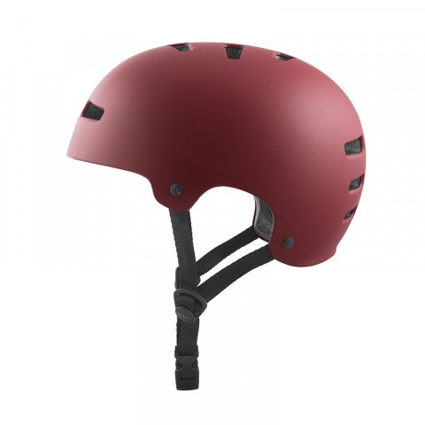 Kaski - Kask TSG Evolution Helmet - Satin Oxblood - Zdjęcie 1