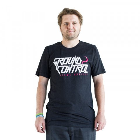 Koszulki - Koszulka Ground Control Metal Tshirt - Black - Zdjęcie 1