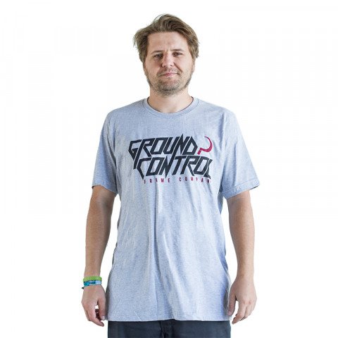 Koszulki - Koszulka Ground Control Metal Tshirt - Grey - Zdjęcie 1