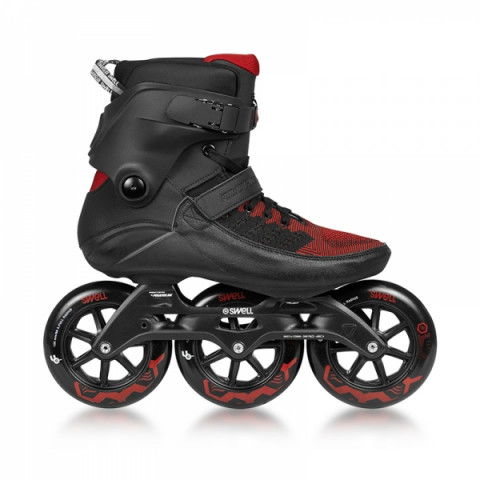Rolki - Rolki Powerslide Swell 125 Trinity - Dark Lava - Powystawowe - Zdjęcie 1