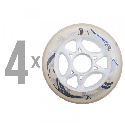 Promocje - Kółka do Rolek Powerslide Infinity Pure 90mm/82a - White (4 szt.) - Zdjęcie 1