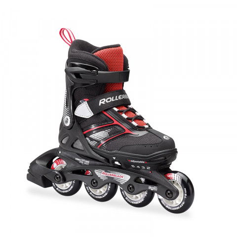 Rolki - Rolki Rollerblade Spitfire Combo 2017 - Black/Red - Zdjęcie 1