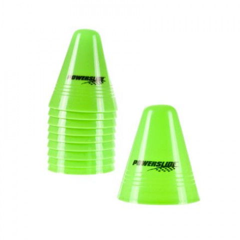 Kubeczki do Slalomu - Powerslide Cones - Zielone - Zdjęcie 1