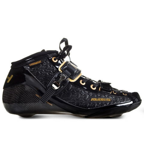 Rolki - Rolki Powerslide C4 09 195mm - Czarne - Boot Only - Zdjęcie 1