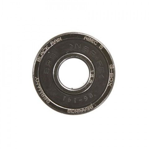 Łożyska - Łożyska do rolek Powerslide Black Rain 608 - Zdjęcie 1