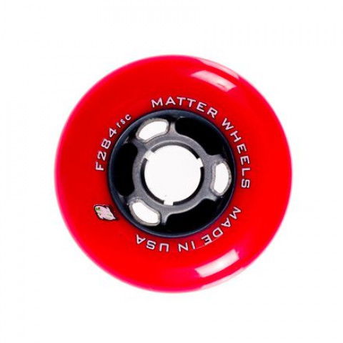 Promocje - Kółka do Rolek Matter Juice F2 84 Solid Core - Czerwone - Zdjęcie 1