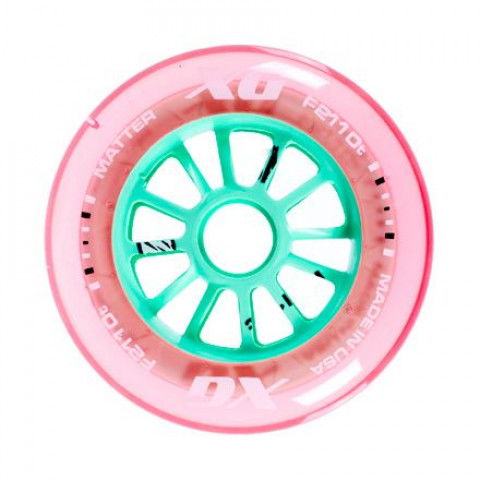 Promocje - Kółka do Rolek Matter XG EMT F2 110 Hollow Core - Różowe - Zdjęcie 1
