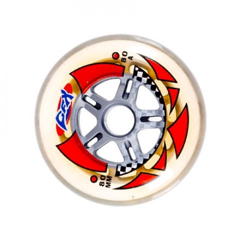 Promocje - Kółka do Rolek Powerslide GFX 80mm/84a - Zdjęcie 1