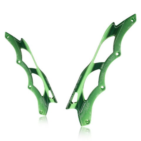 Promocje - Szyny do rolek Powerslide Venom 10,25'' (4x84) 165mm - Zielone - Zdjęcie 1