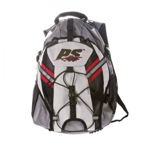 Plecaki - Plecak Powerslide Fitness Backpack 09 - Szaro/Czerwony - Zdjęcie 1