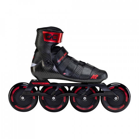 Rolki - Rolki K2 Redline 110 - Czarno/Czerwone - Zdjęcie 1