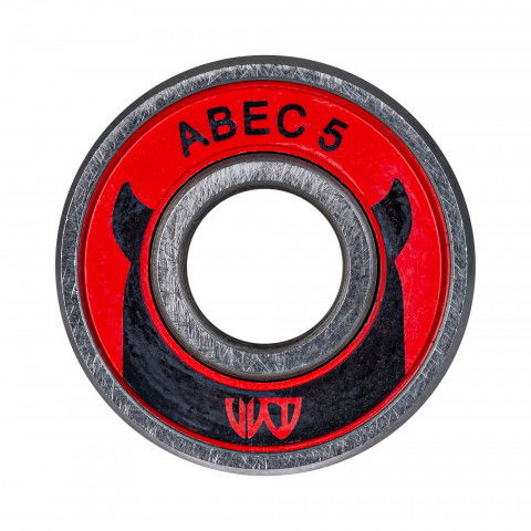Łożyska - Łożyska do rolek Wicked Abec 5 Carbon Pro (1 szt.) - Zdjęcie 1