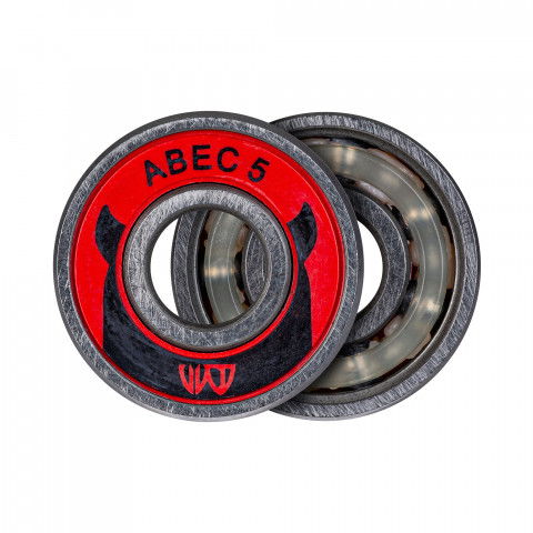 Łożyska - Łożyska do rolek Wicked Abec 5 Chrome 608 (1 szt.) - Zdjęcie 1
