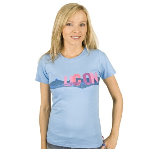 Koszulki - Koszulka Ucon Elle Ocean 09 T-shirt - Błękitny - Zdjęcie 1