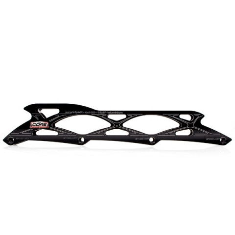 Szyny - Szyny do rolek Powerslide Triple X 12,8'' (4x100mm) - Along - Czarna - Zdjęcie 1