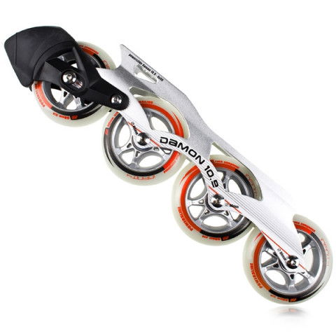 Promocje - Szyny do rolek Powerslide Damon 10.9 Czerwona Set OEM - Zdjęcie 1
