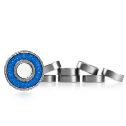 Łożyska - Łożyska do rolek Powerslide Abec 5 Freespin - Niebieskie OEM (8 szt.) - Zdjęcie 1