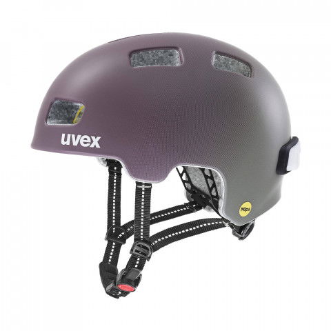 Kaski - Kask Uvex City 4 Mips - Purpurowy - Zdjęcie 1