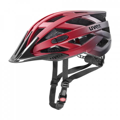 Kaski - Kask Uvex I-vo cc - Czerwono/Czarny - Zdjęcie 1