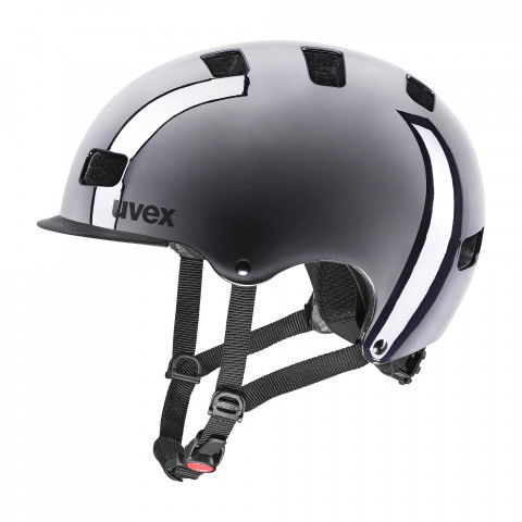 Kaski - Kask Uvex HLMT 5 Pro - Szary Chrome - Zdjęcie 1