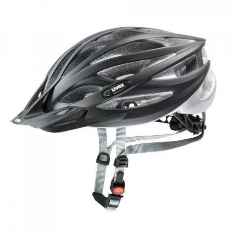 Kaski - Kask Uvex Oversize – Czarno/Srebrny - Zdjęcie 1