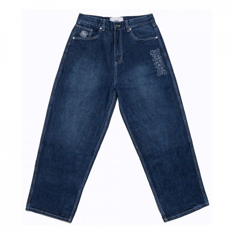 Spodnie - Mesmer Jeans I - Ciemno Niebieskie - Zdjęcie 1