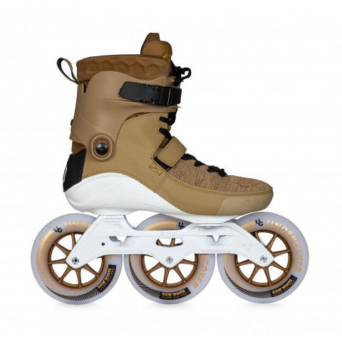 Rolki - Rolki Powerslide Swell 125 - Złote - Po Zwrocie - Zdjęcie 1