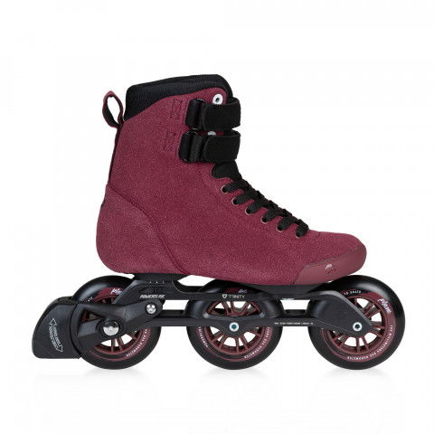 Rolki - Rolki Powerslide Pheme 100 - Wino - Po Zwrocie - Zdjęcie 1