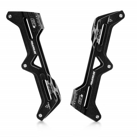 Szyny - Szyny do rolek Powerslide Ego SL 205mm 3x100 - Czarne - Zdjęcie 1