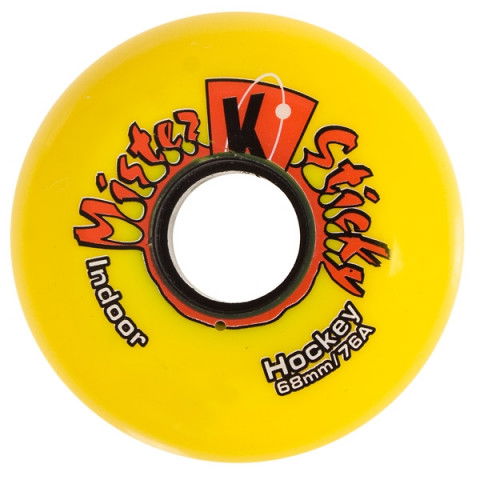 Promocje - Kółka do Rolek Kryptonics Mr Sticky 68mm/76a - Żółto/Czarne - Zdjęcie 1