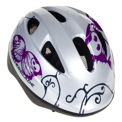 Kaski - Kask Rollerblade Zap Kid Helmet - Srebrno/Fioletowy - Zdjęcie 1