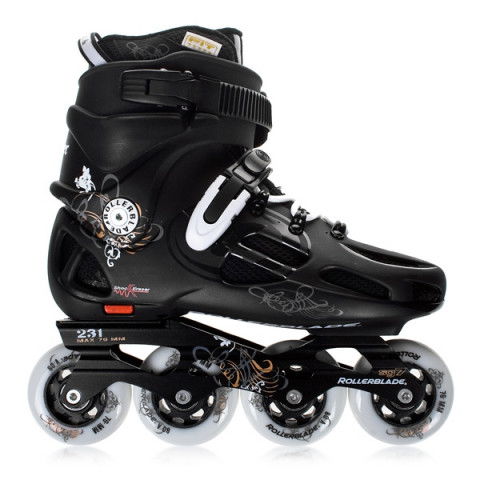 Rolki - Rolki Rollerblade Twister 231 10 - Czarne - Zdjęcie 1