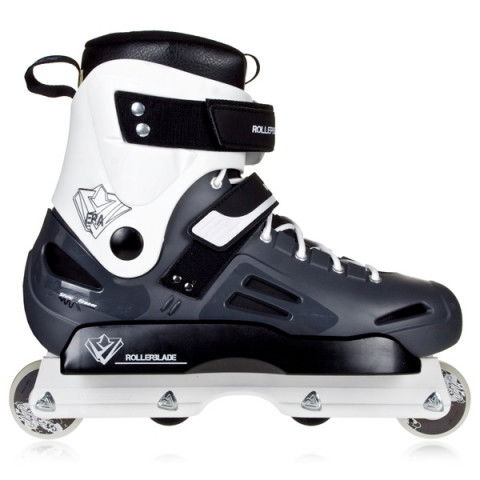 Rolki - Rolki Rollerblade Solo Era 10 - Antracytowo/Białe - Zdjęcie 1