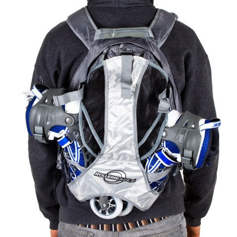 Plecaki - Plecak Rollerblade Back Pack 10 - Grafitowo/Srebrny - Zdjęcie 1