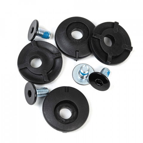 Śruby / Tulejki - Iqon AG 15 Cuff Screw Set - Czarny - Zdjęcie 1