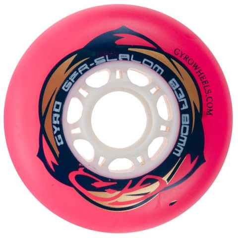 Promocje - Kółka do Rolek Gyro GFR Slalom 80mm/83 - Różowe - Zdjęcie 1