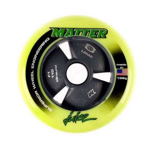 Kółka - Kółka do Rolek Matter Juice F1 110 Hollow Core - Żółte - Zdjęcie 1
