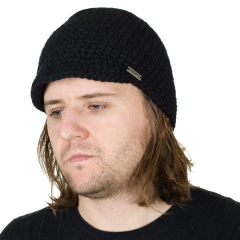 Czapki Zimowe - Czapka Ucon Allek Beanie - Czarna - Zdjęcie 1