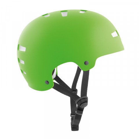 Kaski - Kask TSG Evolution Helmet - Flat Lime Green - Zdjęcie 1