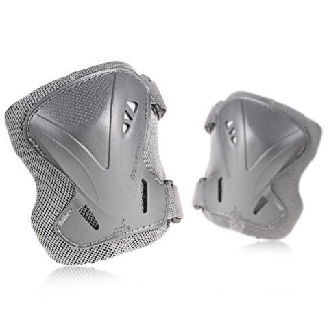Ochraniacze - Ochraniacze Rollerblade Pro N Activa Elbowpad W - Srebrne - Zdjęcie 1