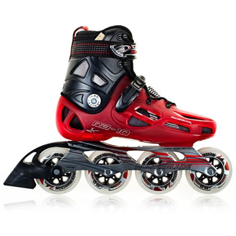 Rolki - Rolki Rollerblade RB 10 - Czerwono/Czarne - Zdjęcie 1