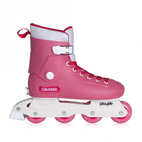 Rolki - Rolki Playlife Cruiser - Różowe - Zdjęcie 1