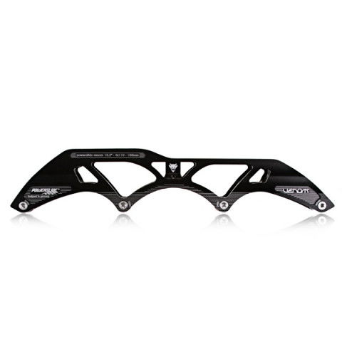 Promocje - Szyny do rolek Powerslide Venom 13,3'' (4x110) 195mm - Across - Czarna - Zdjęcie 1