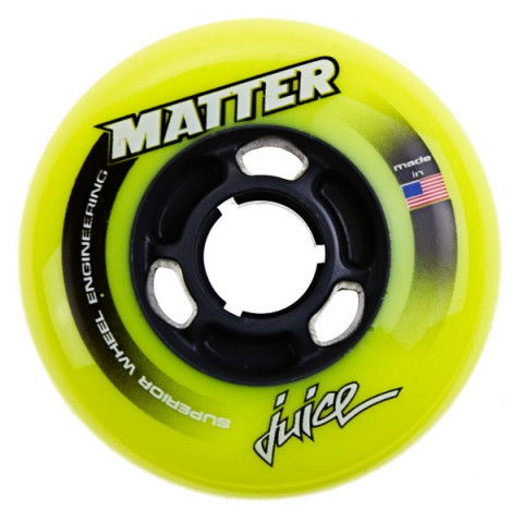 Kółka - Kółka do Rolek Matter Juice F1 84 Solid Core - Żółte - Zdjęcie 1