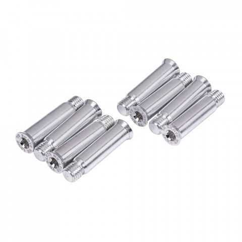 Śruby / Tulejki - Powerslide Axle Kit Torque M7 (8 szt.) - Zdjęcie 1