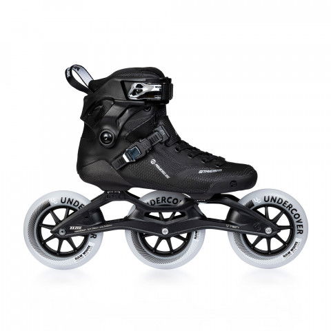 Rolki - Rolki Powerslide PS Stream Carbon 125 - Czarne - Po Zwrocie - Zdjęcie 1