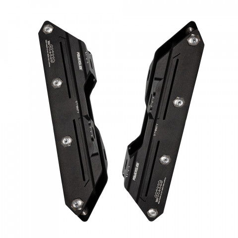 Promocje - Szyny do rolek Powerslide Combat Rocker 4x100 310mm - Czarne - Zdjęcie 1