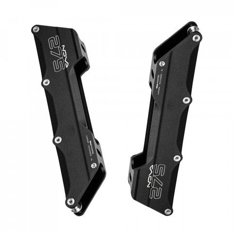 Szyny - Szyny do rolek Powerslide Nova 275mm 4x90mm 165mm - Czarna - Zdjęcie 1