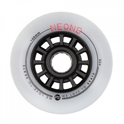 Kółka - Kółka do Rolek Powerslide Neons 100mm/85a - Czerwone (3 szt.) - Zdjęcie 1